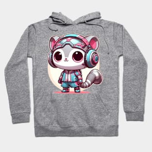 Futuristic kawaii Hoodie